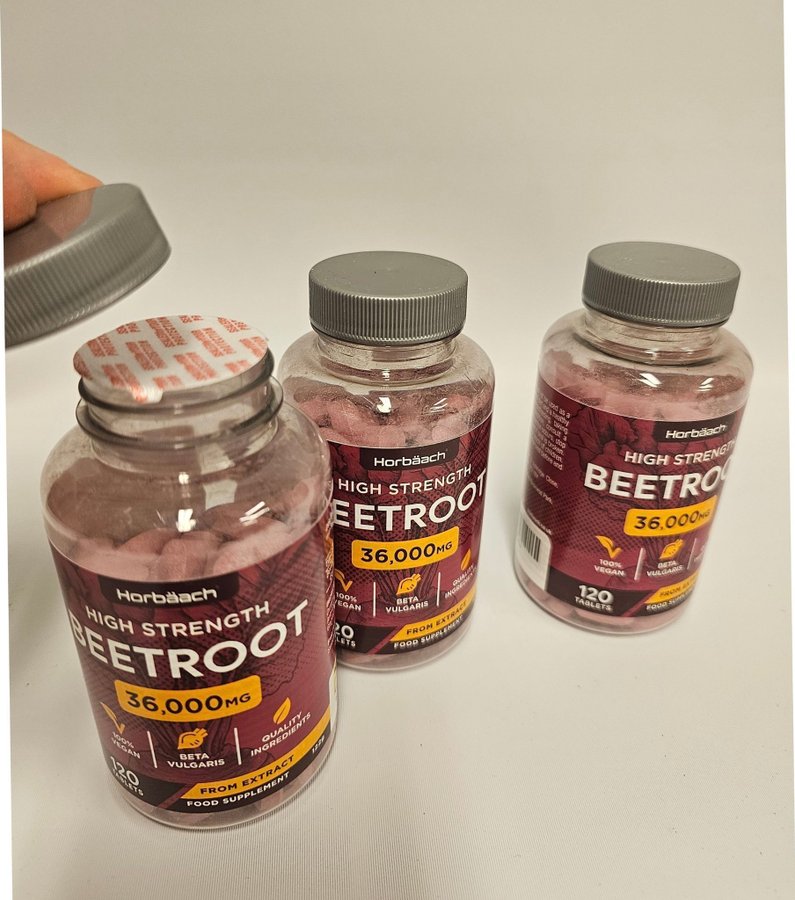 Horbäch High Strength Beetroot 36.000mg 120 tabletter