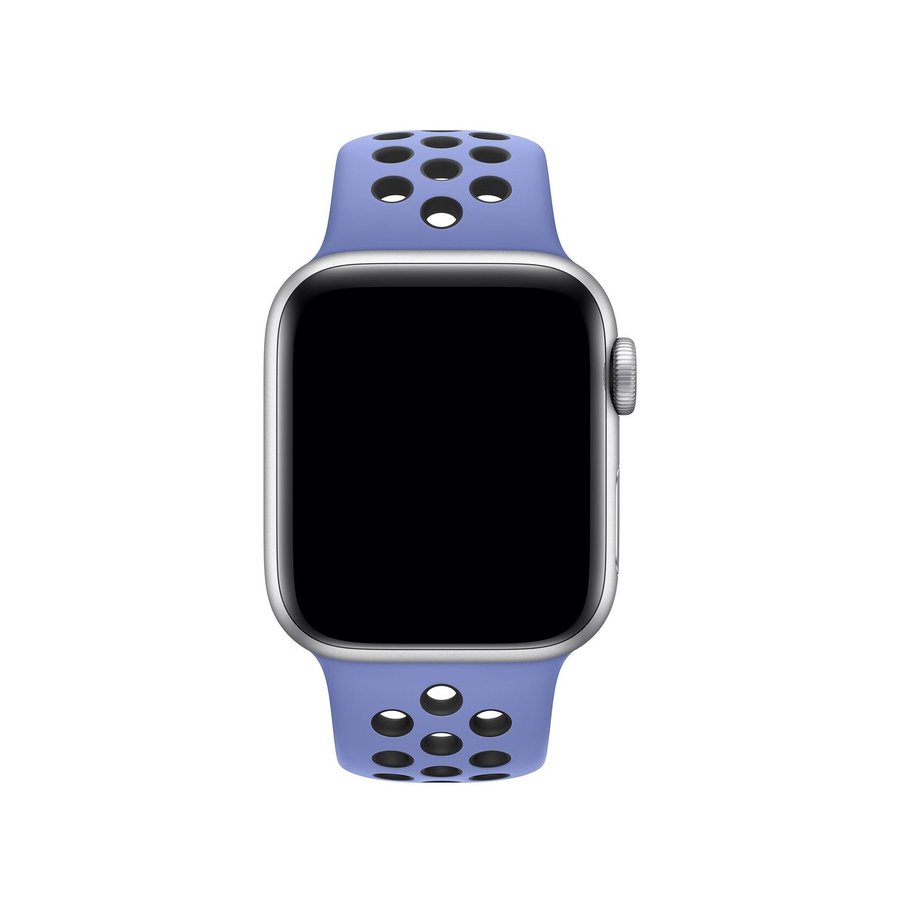 Sportband 38/40/41/42mm (M/L) Apple Watch Armband - LAVENDEL / SVART