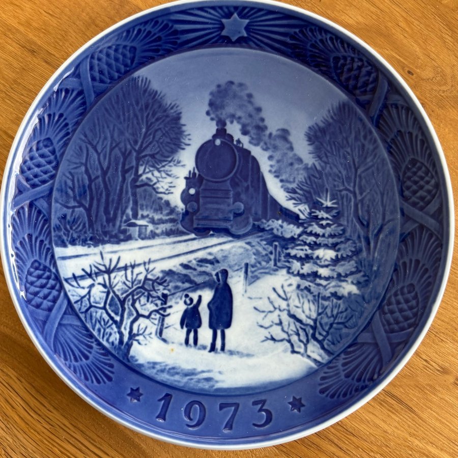 Jultallrik 1973 - Royal Copenhagen