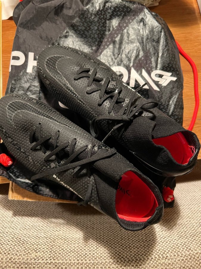 Fotbollsskor Nike Phantom GT , Svart, Storlek 41