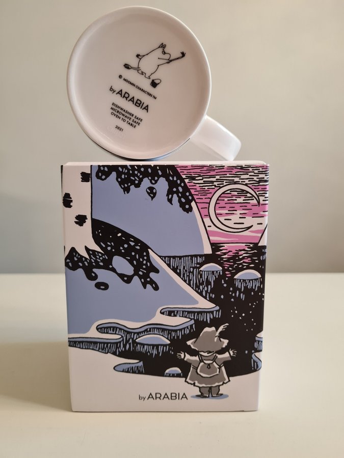 NY MUMIN MUGG MUMINDAGEN 2021 i org kart LIMITED EDITION MOOMIN DAY MUG