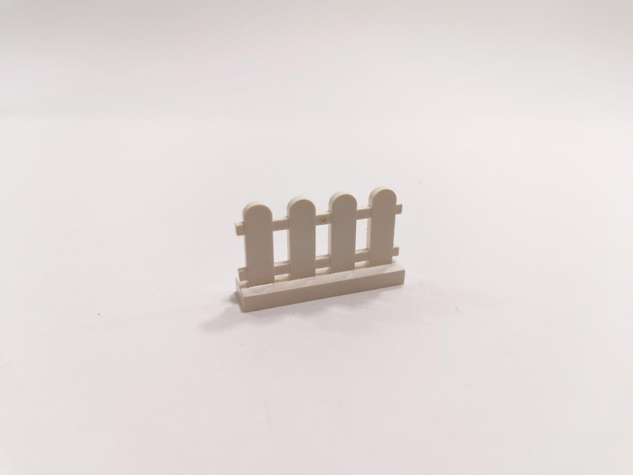 Lego - staket - 1x4 - part 33303 - vit