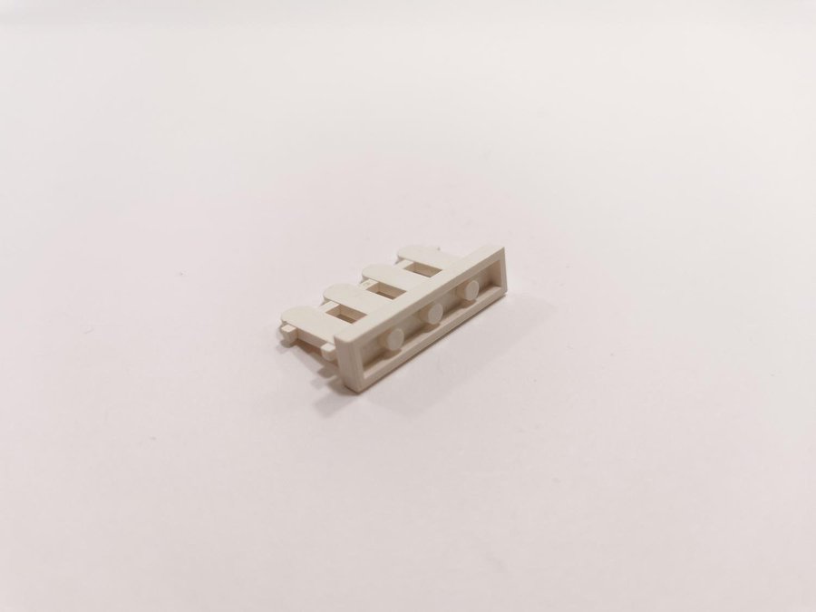 Lego - staket - 1x4 - part 33303 - vit