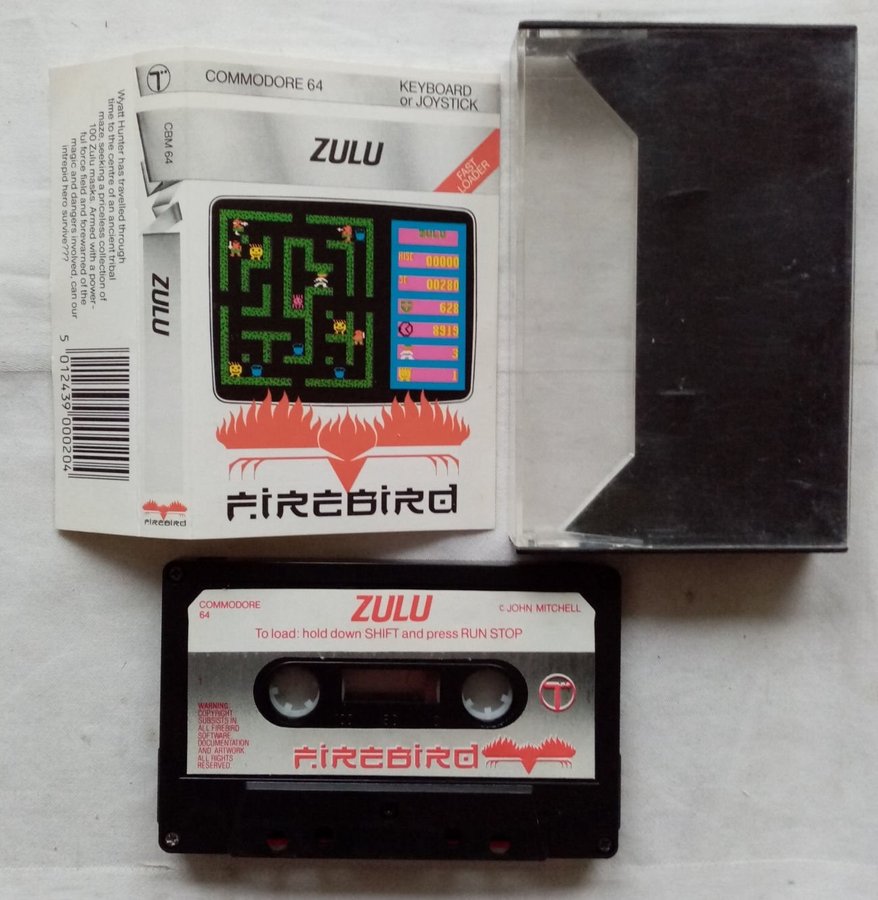 Zulu (Firebird) - Commodore 64 / C64 Spel