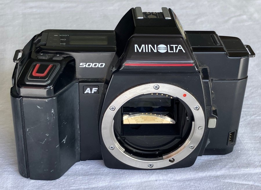 Minolta 5000 AF Kameran säljs utan objektiv Ej funktionstestad