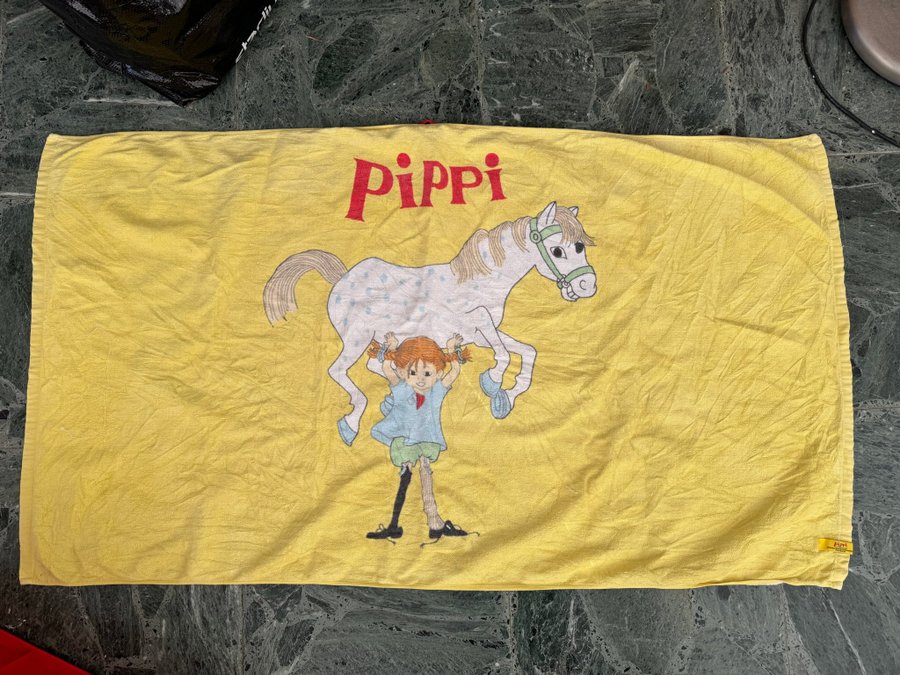 Pippi Långstrump Handduk - Badlakan