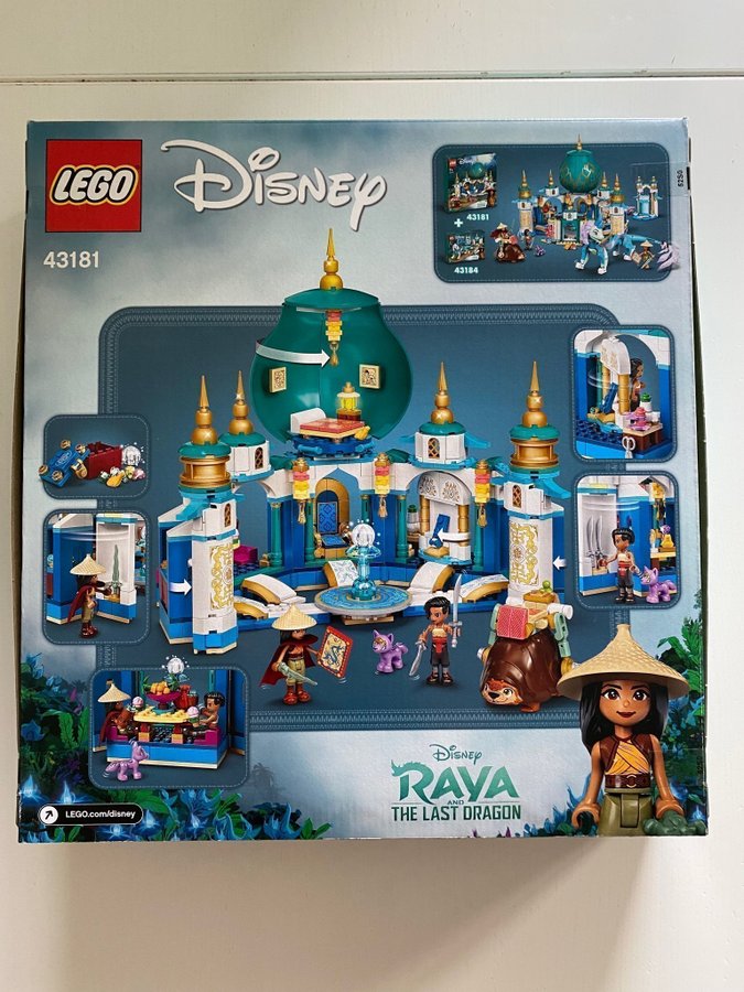 Lego Disney Princess 43181 Raya and the Palace of the Heart