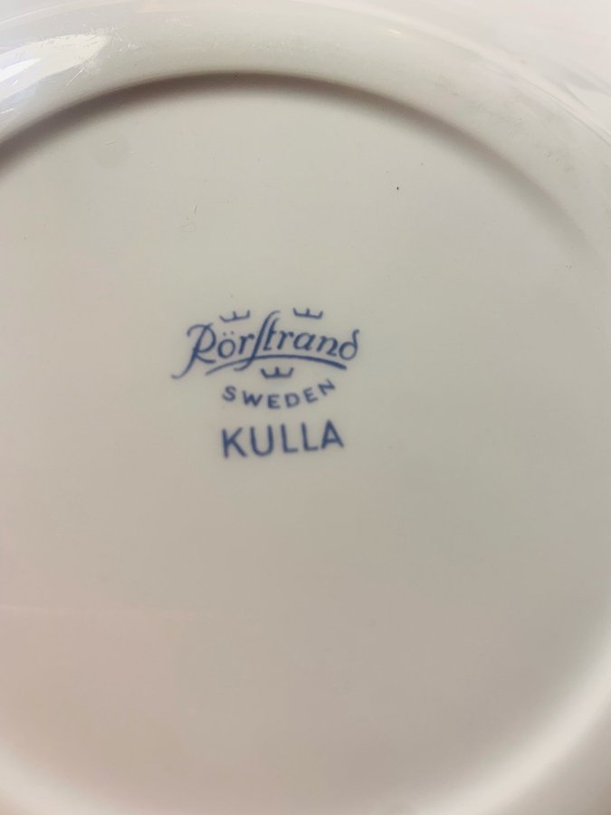 Rörstrand Kulla Tallrikar