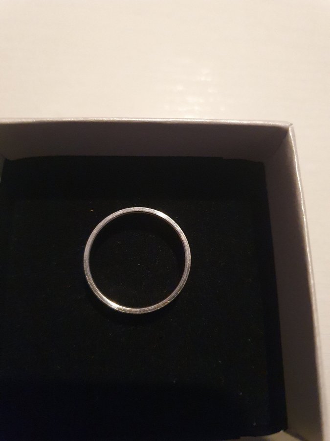 Äkta silver ring