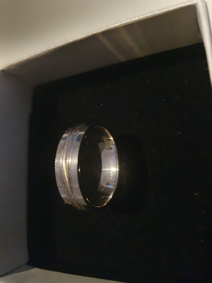 Äkta silver ring