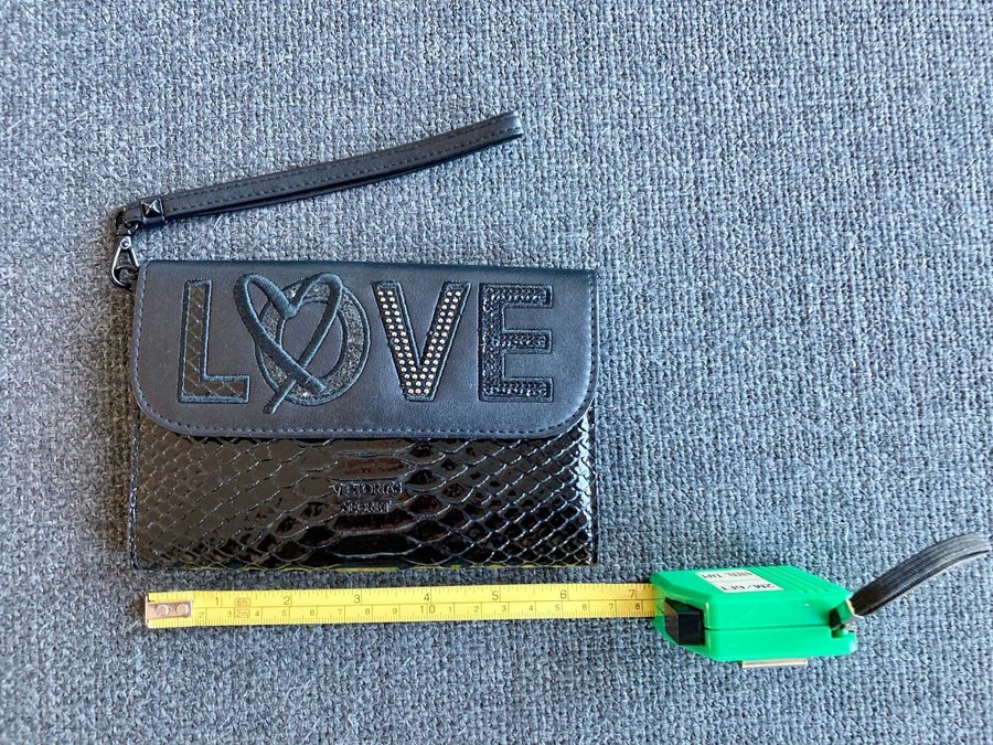 LOVE black wallet by Victoria’s Secret