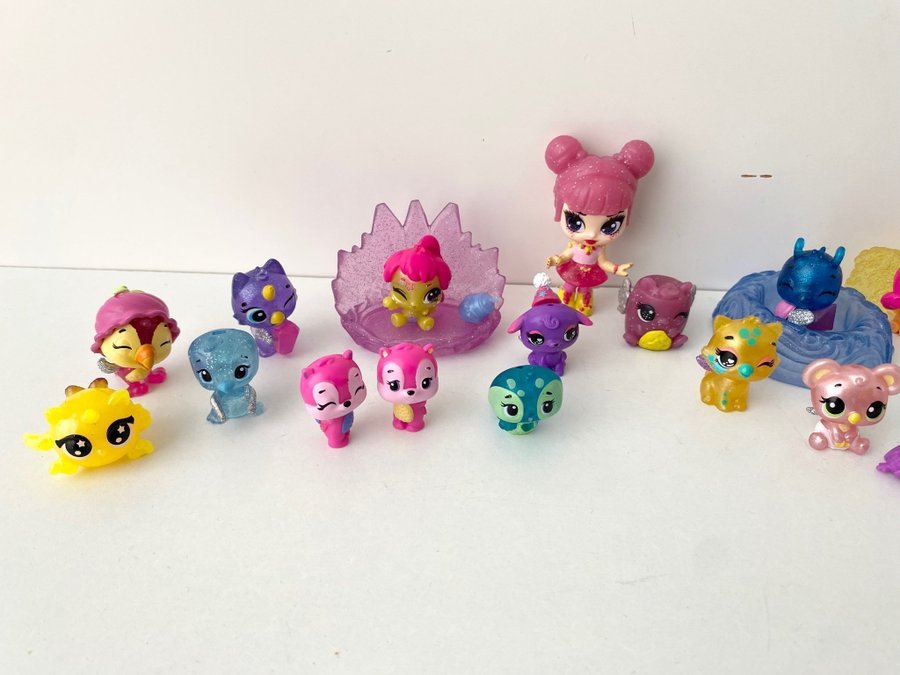 19 Hatchimals figurer mm