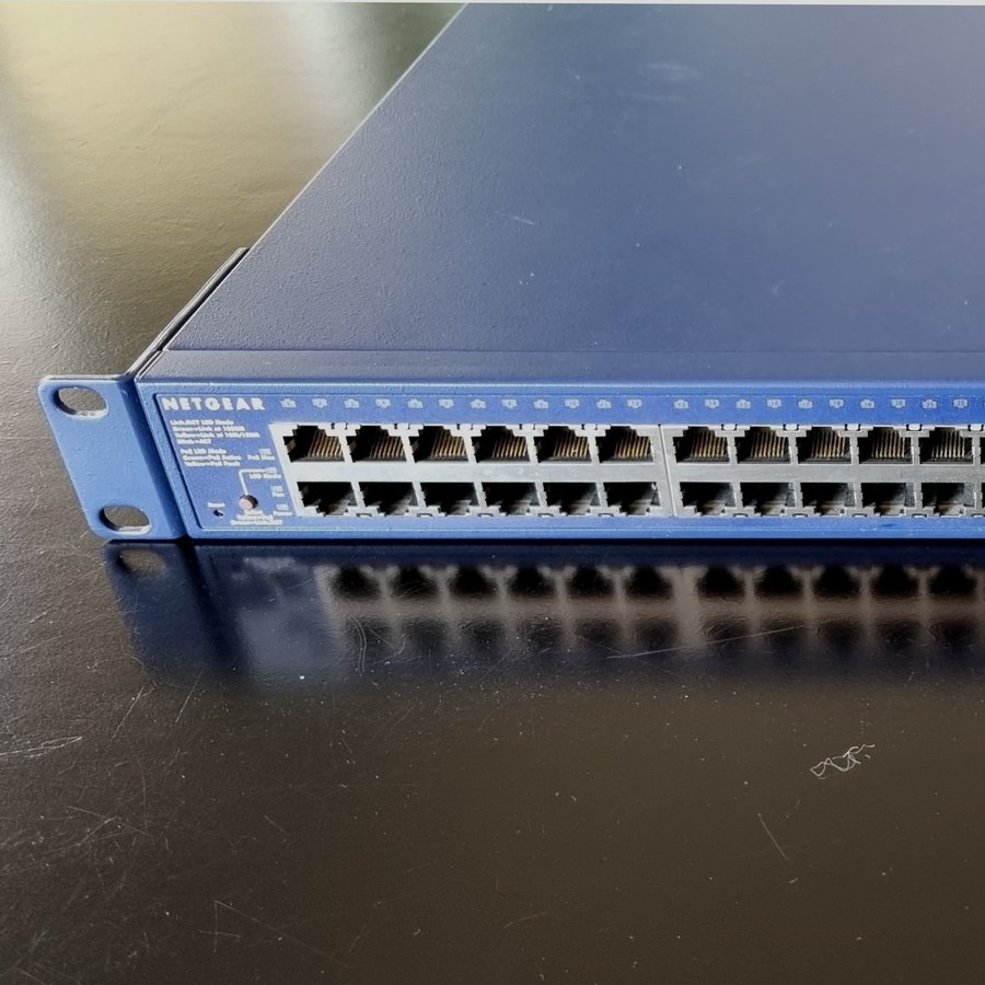 GS748TP - 48-Port Gigabit swich med PoE