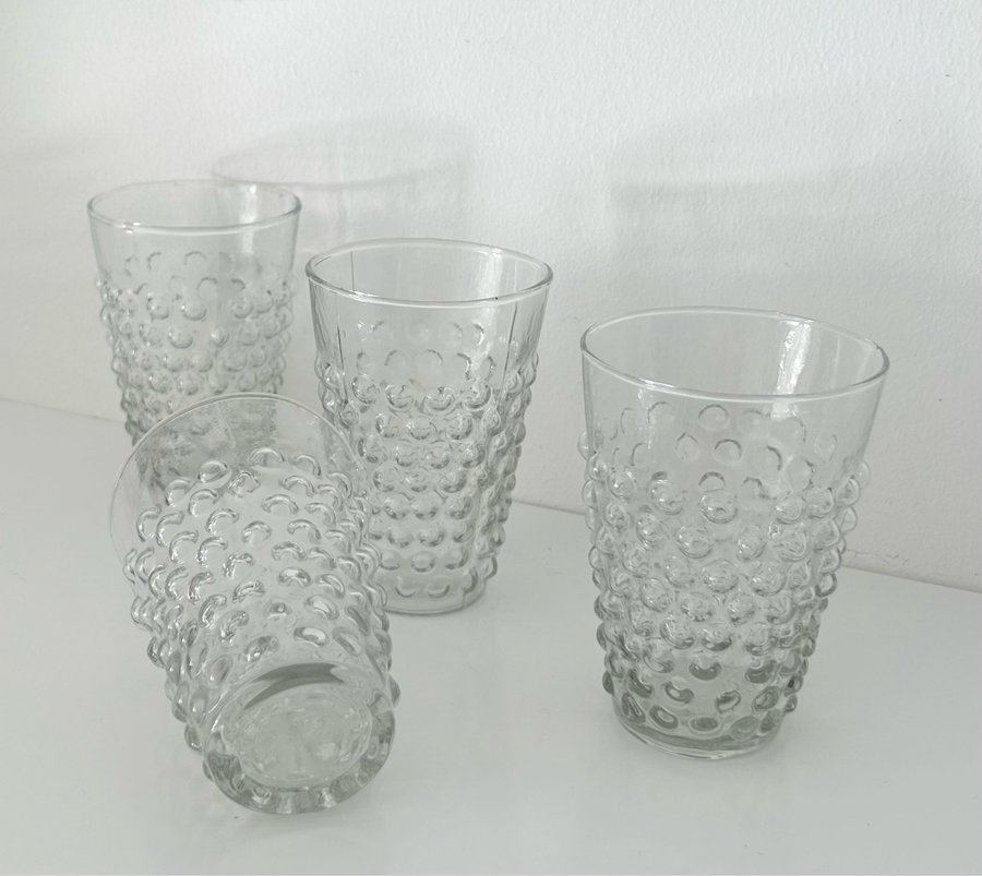 OLSSON  JENSEN GLAS SELTERGLAS MED BUBBLOR - GRAPE