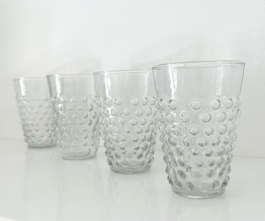 OLSSON  JENSEN GLAS SELTERGLAS MED BUBBLOR - GRAPE