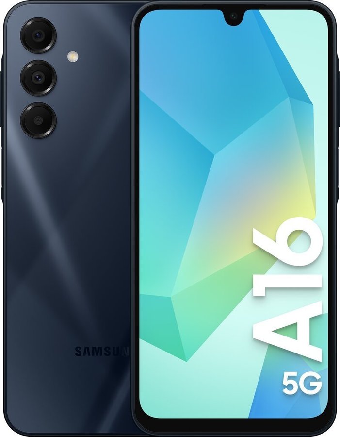 ^^ SAMSUNG GALAXY A16 5G – SVART/MÖRKBLÅ 128 GB ^^