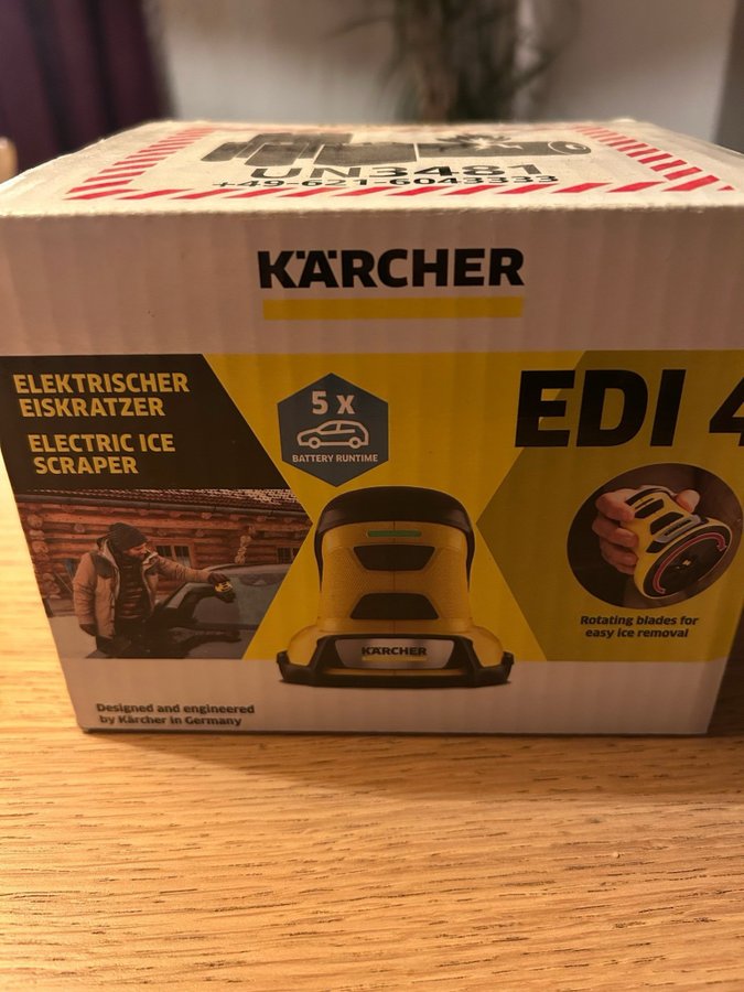 Kärcher EDI 4 Elektrisk Iskrapa