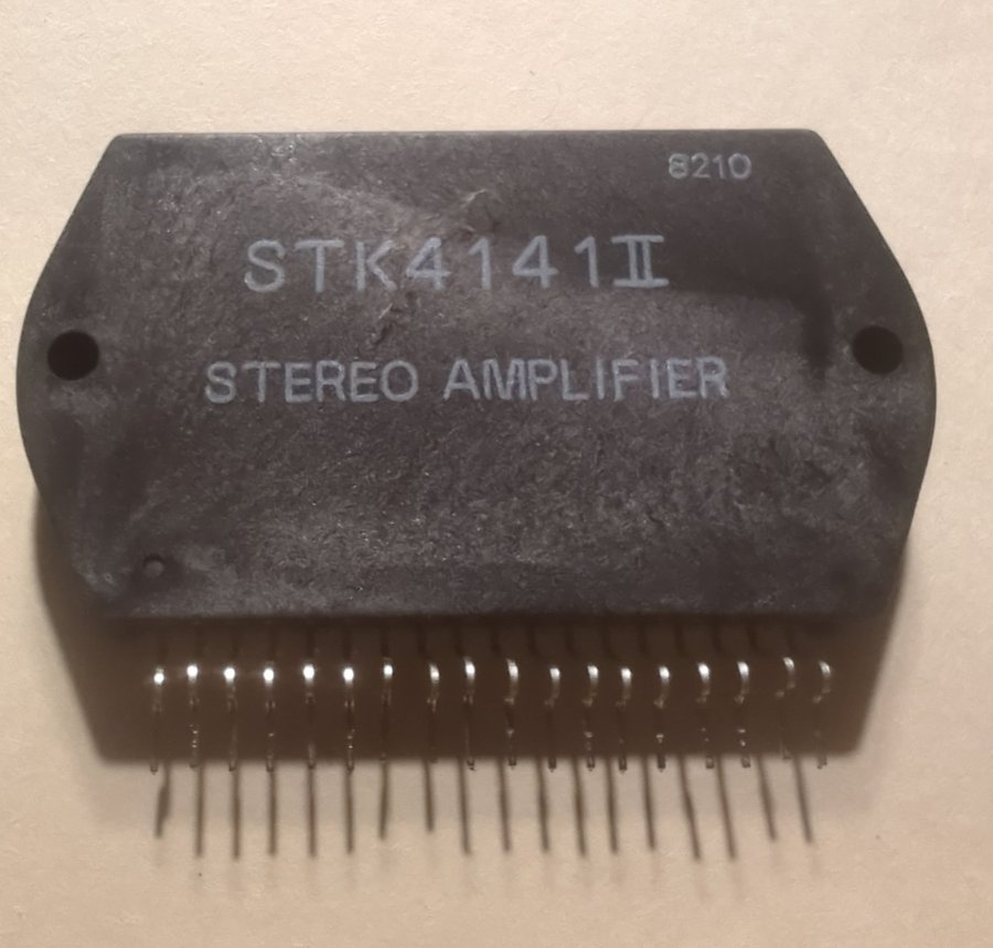 STK4141 II Stereo Amplifier Förstärkare Hifi