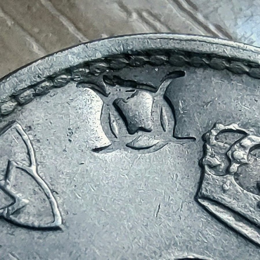 KRONAN 1947 17,1 mm / SILVER