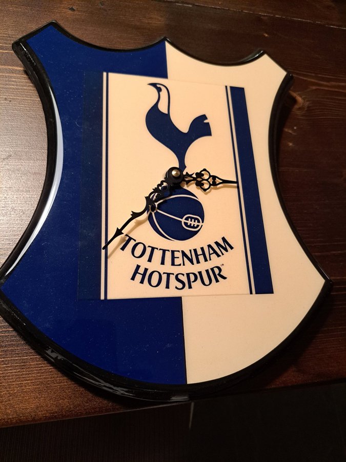 Tottenham Hotspur väggklocka