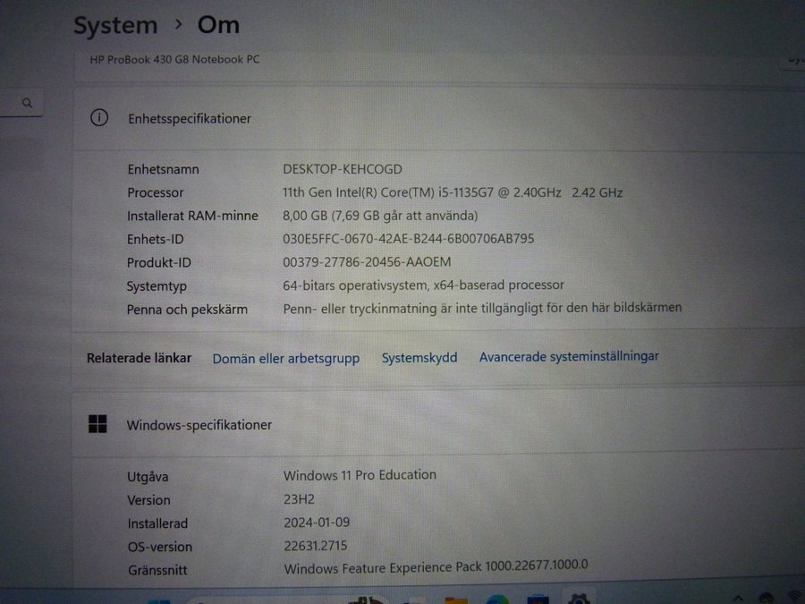 HP ProBook 430 G8 Notebook