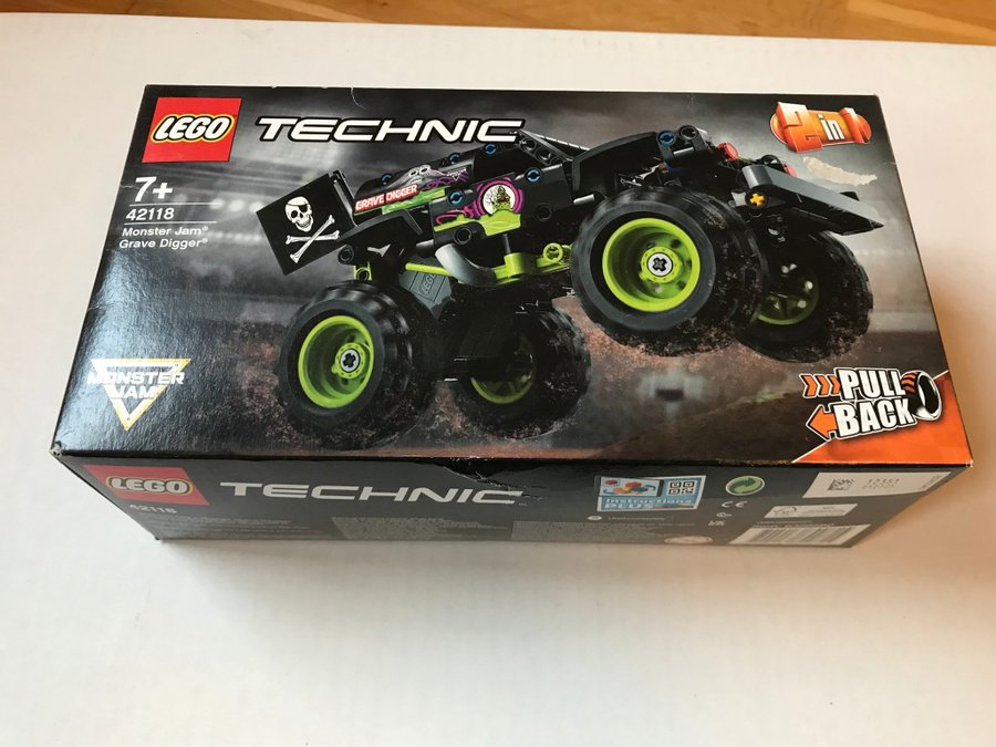 Lego Technic 42118 - Monster Jam - NY! OÖPPNAD! JULKLAPPSTIPS