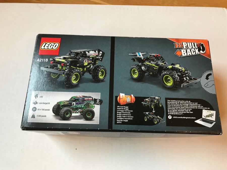 Lego Technic 42118 - Monster Jam - NY! OÖPPNAD! JULKLAPPSTIPS