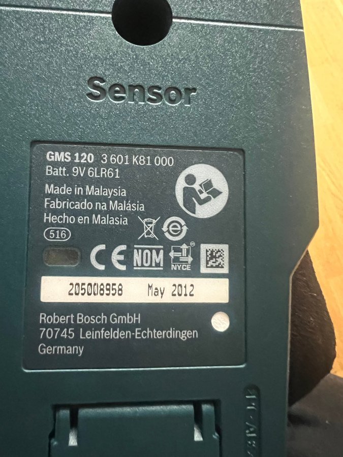 Bosch GMS 120 Professional