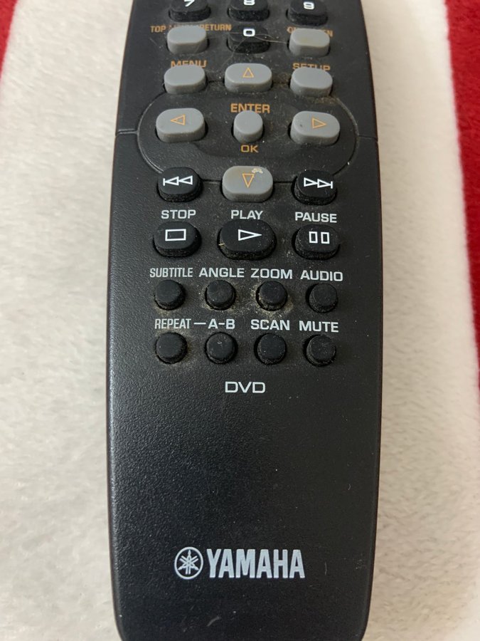 Yamaha DVD-fjärrkontroll