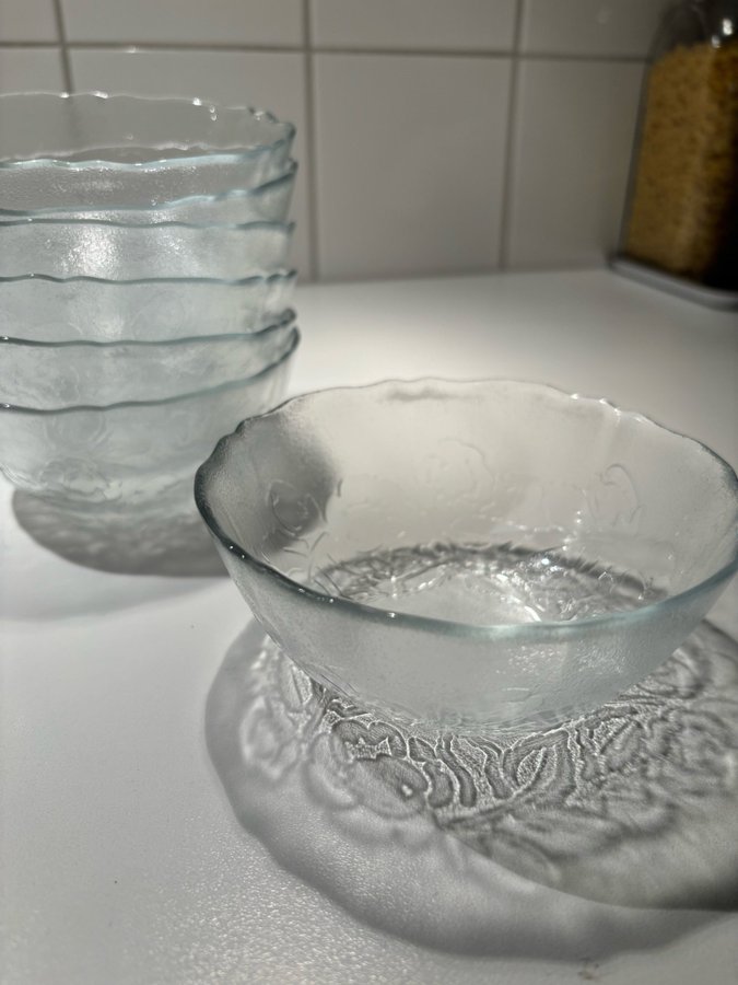 Glas skålar