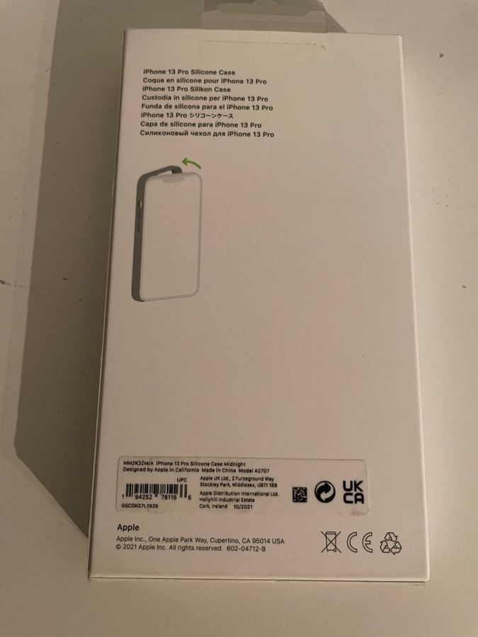 iPhone 13 Pro Silikonfodral