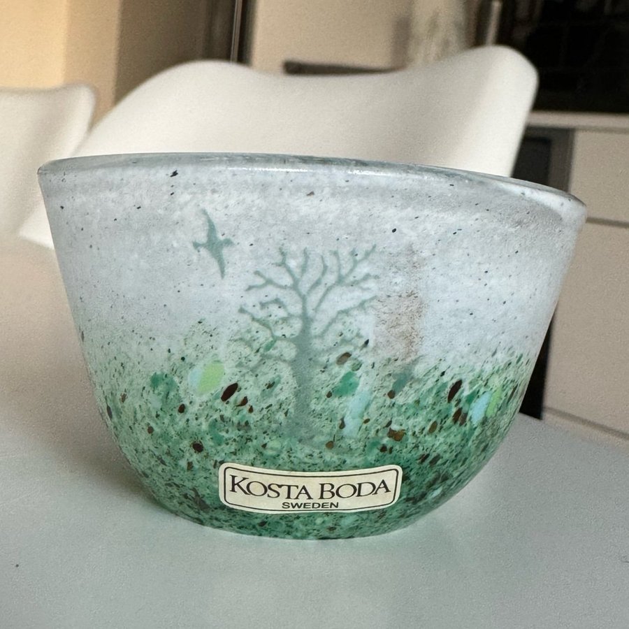 SKÅL konstglas Kjell Engman Kosta Boda 1900-talets andra hälft