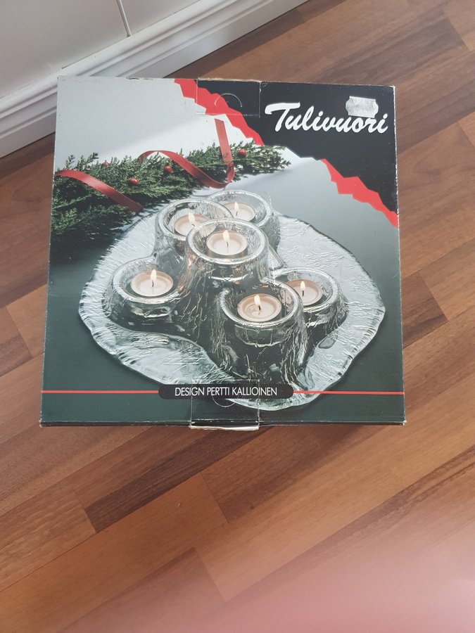 MERI LASI Tulivuori Stor Ljuskykta Design Pertti Kallioinen Finland