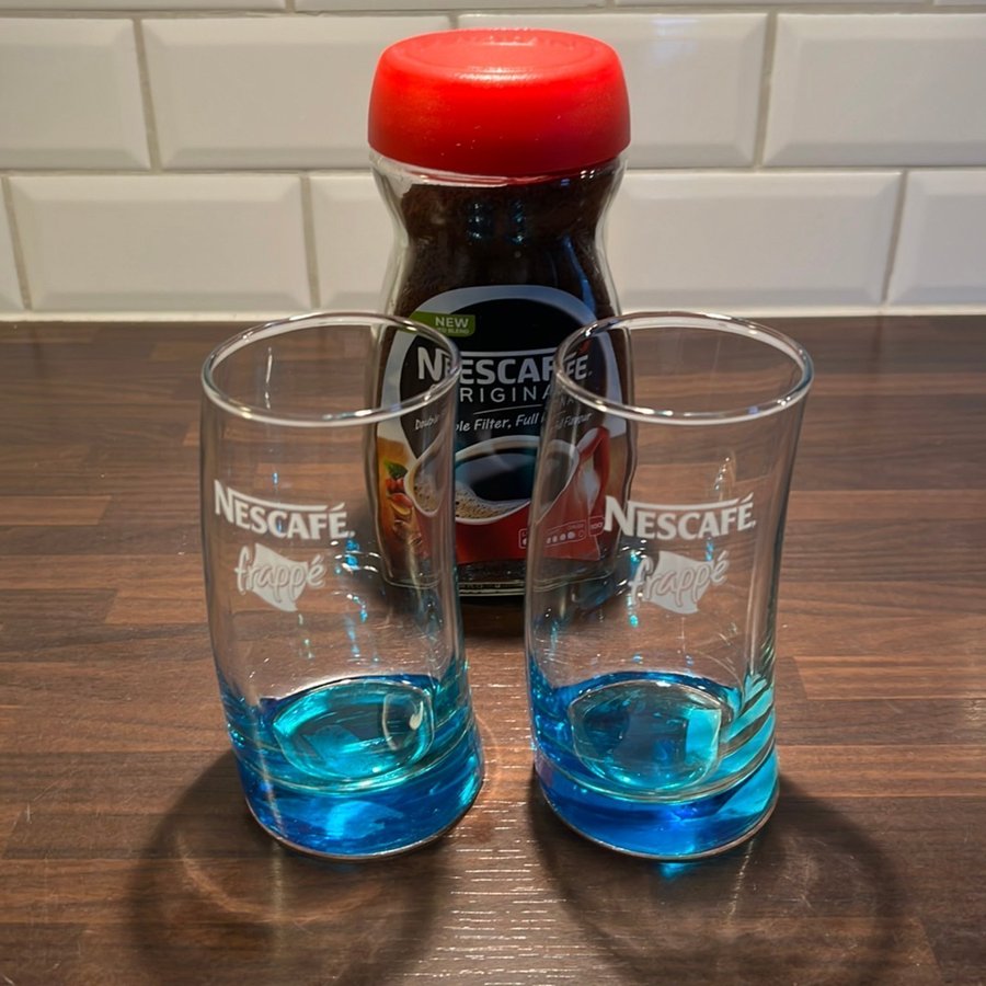 Nescafé frappé glas