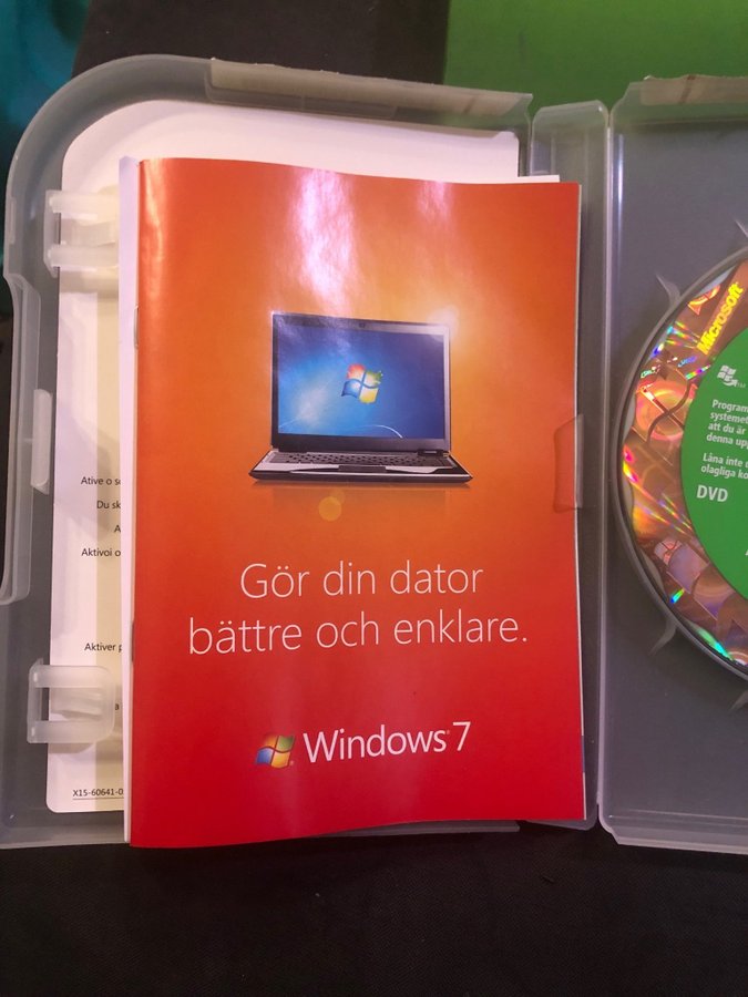 WINDOWS 7 HOME PREMIUM 32.  64 BIT HELT NYTT