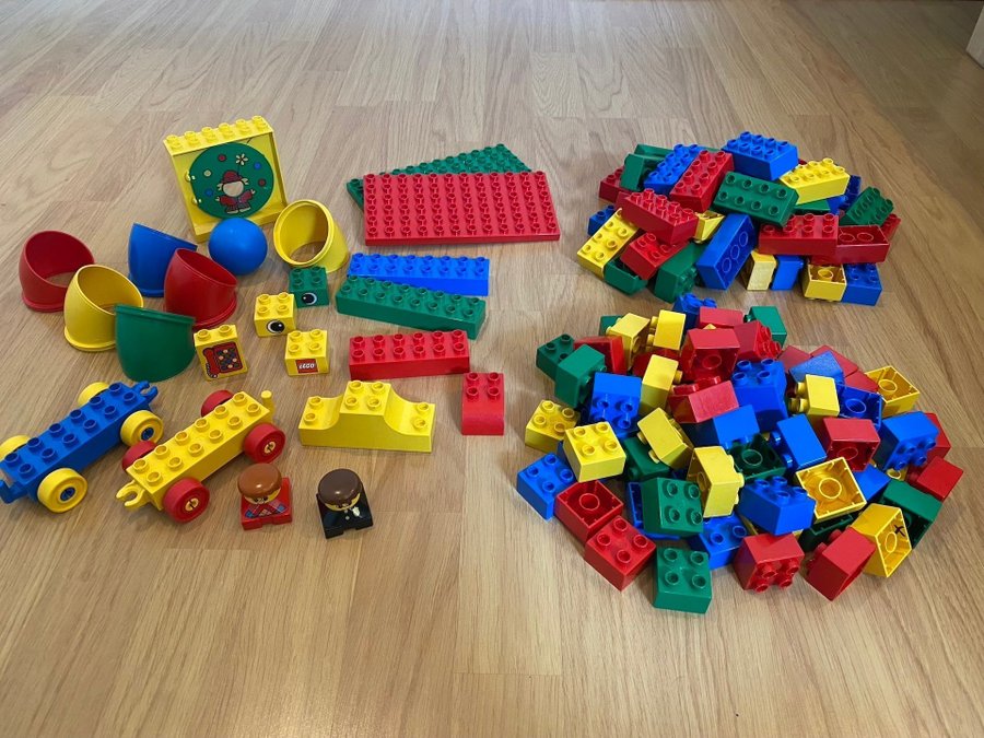 Blandade klossar 1,5 kg LEGO Duplo