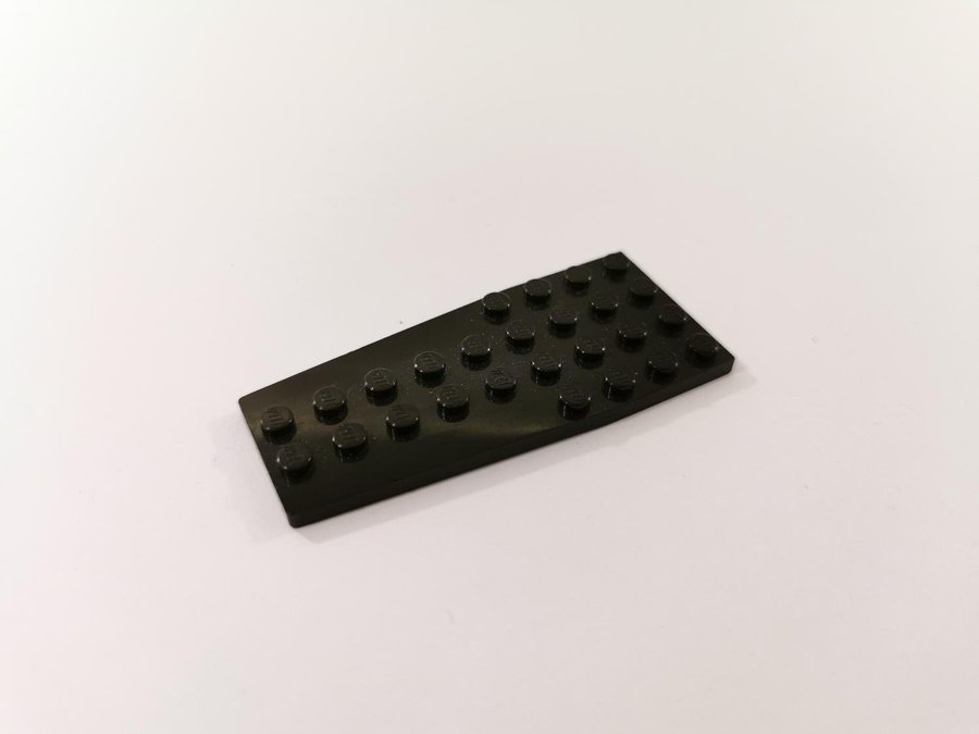 Lego - vinge - wedge - plate - 4x9 - part 2413 - svart