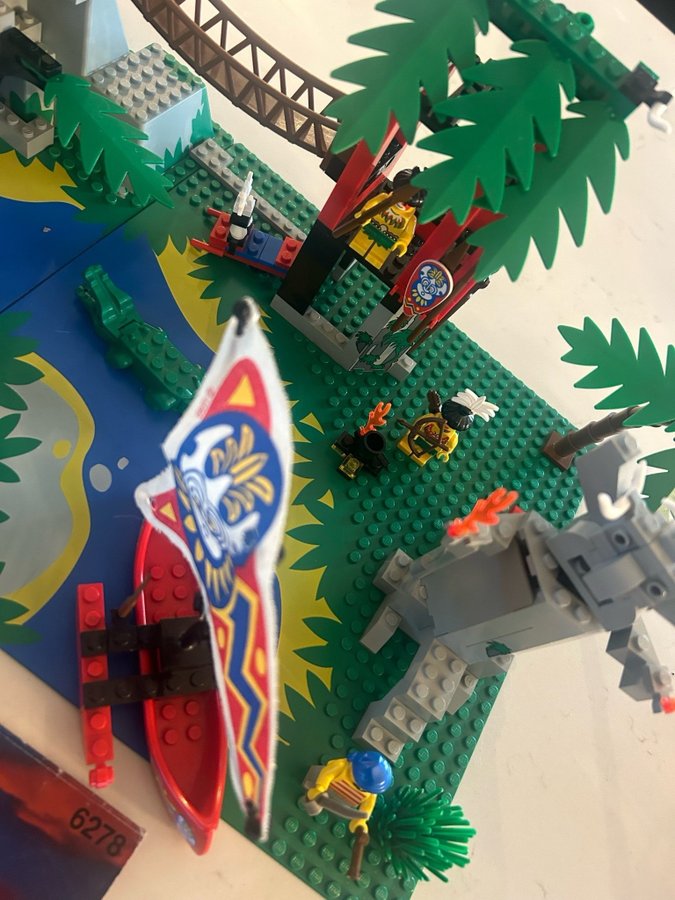 Lego 6278 enchanted island pirates islanders indian ö classic