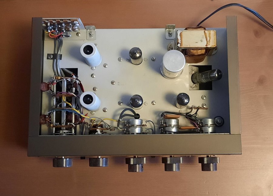 Eico Model HF-85 Stereo Preamplifier rörförstärkare