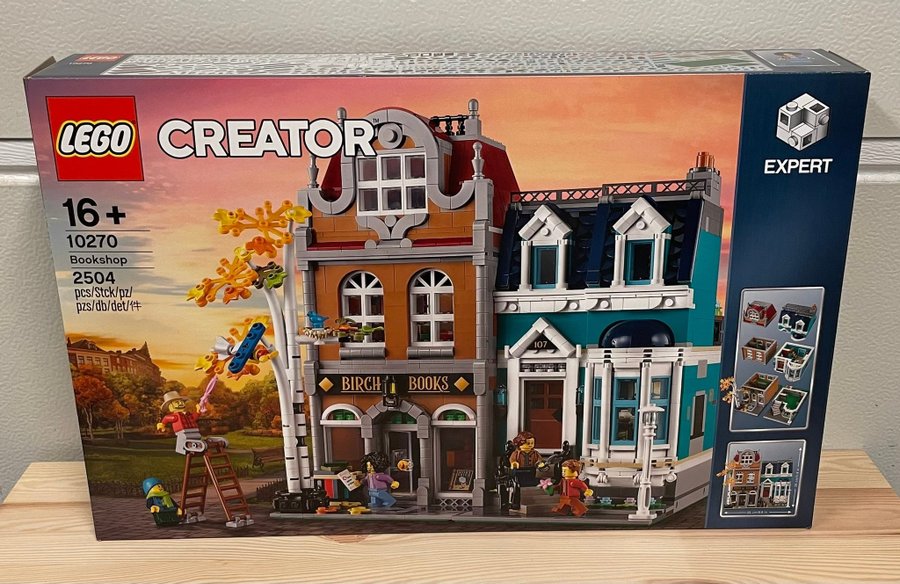 LEGO Creator Expert 10270 Bookshop / Bokhandel *NY I KARTONG*