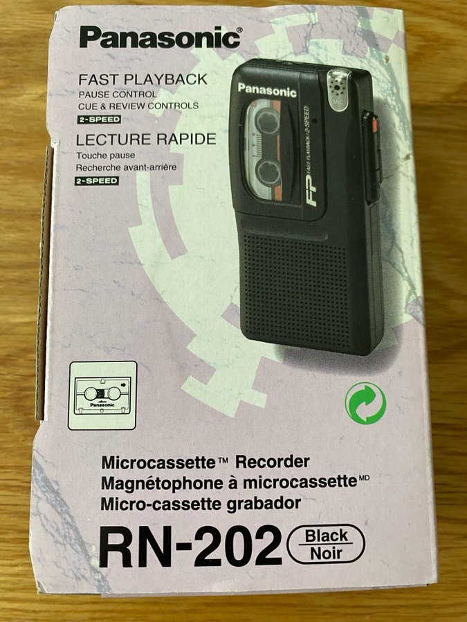 Panasonic RN-202 Microcassette Recorder