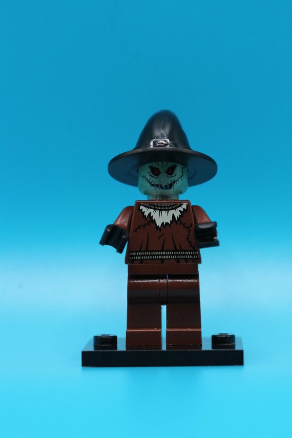 LEGO Minifigur - Scarecrow, Glow in the Dark Head