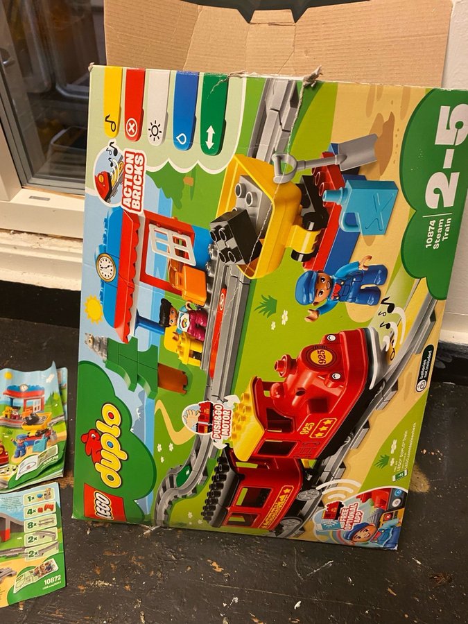 Lego Duplo 10874 Tågstation  10872 Bro