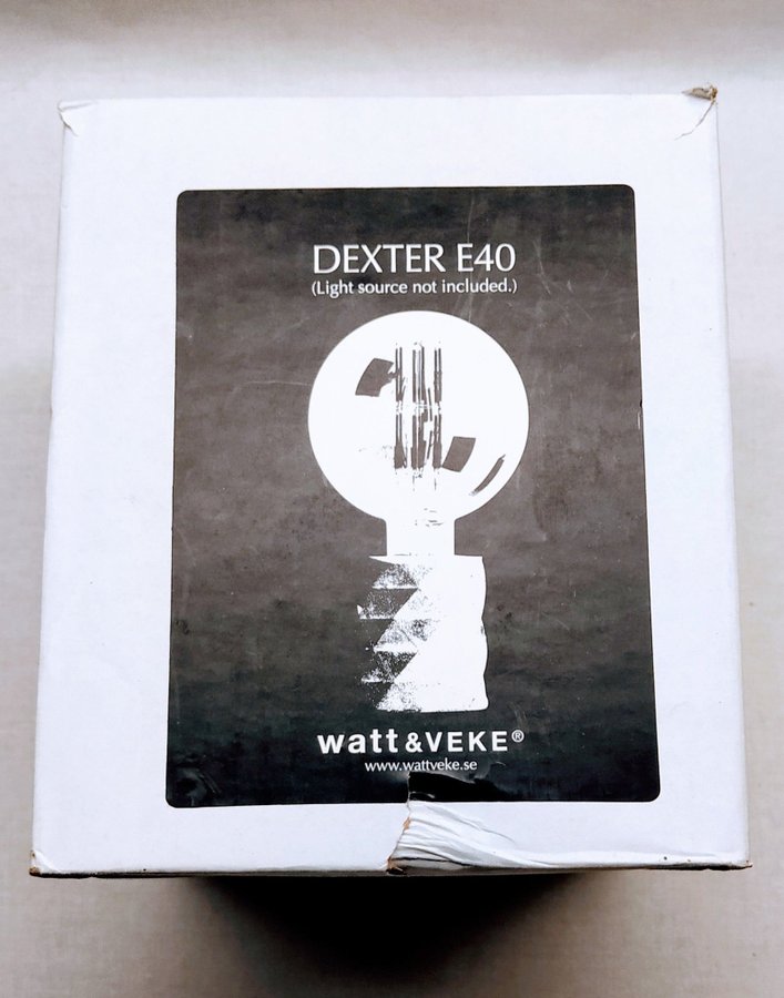 Dexter bordslampa från Watt  Veke