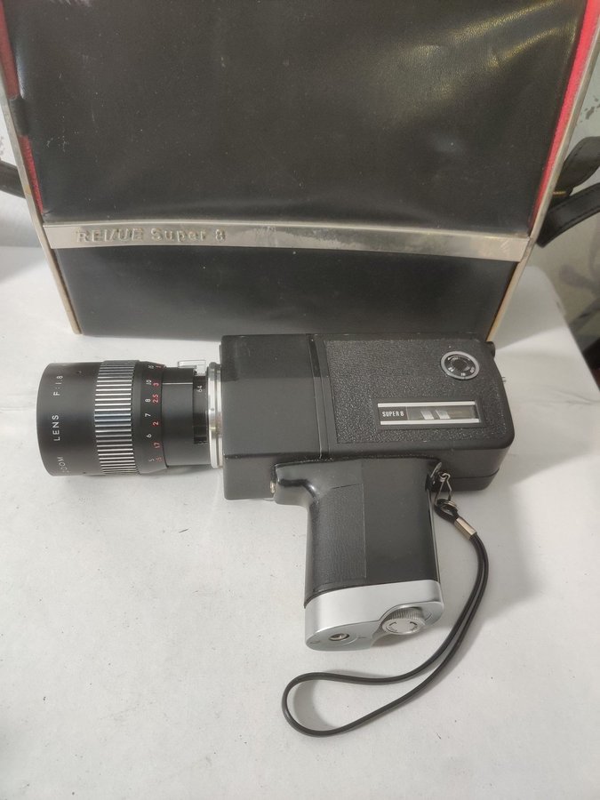 Hanimex Loadmatic MP-808 Super 8 Power Zoom Reflex Filmkamera