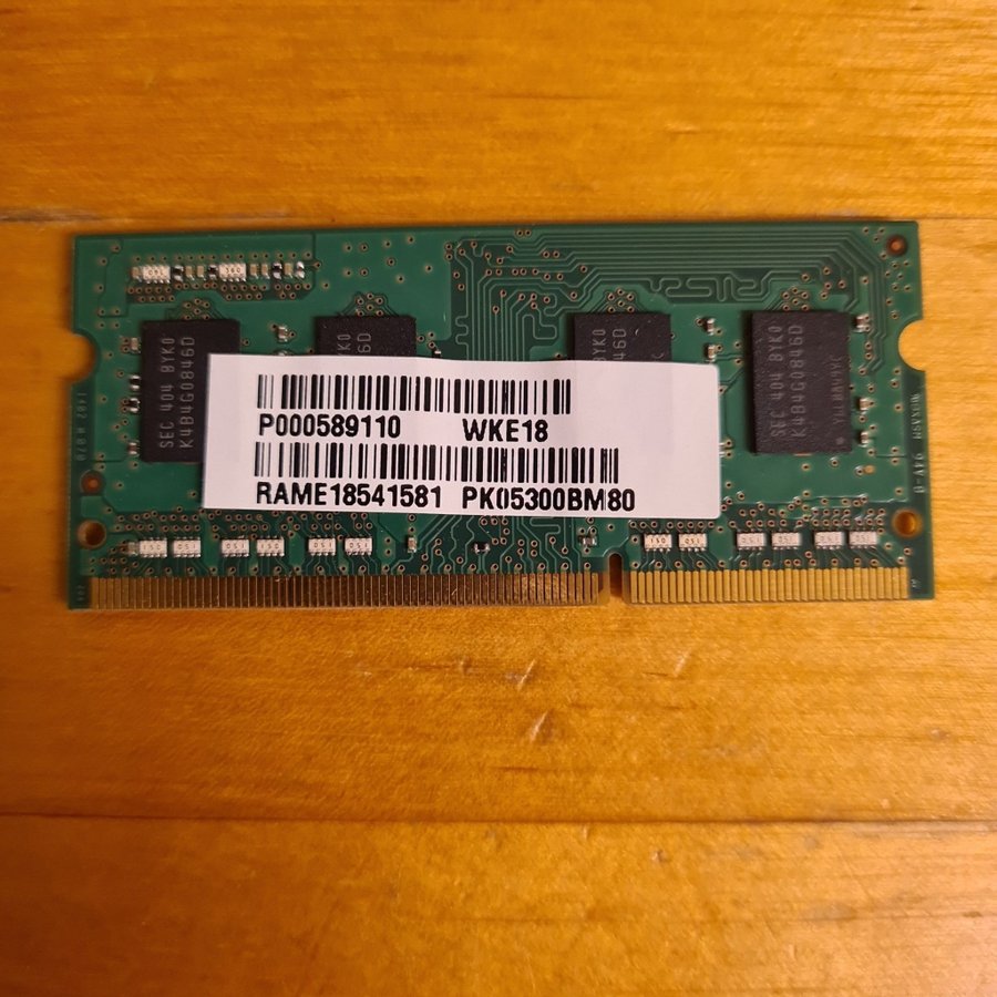 Samsung 4GB 1Rx8 PC3L-12800S-11-12-B4