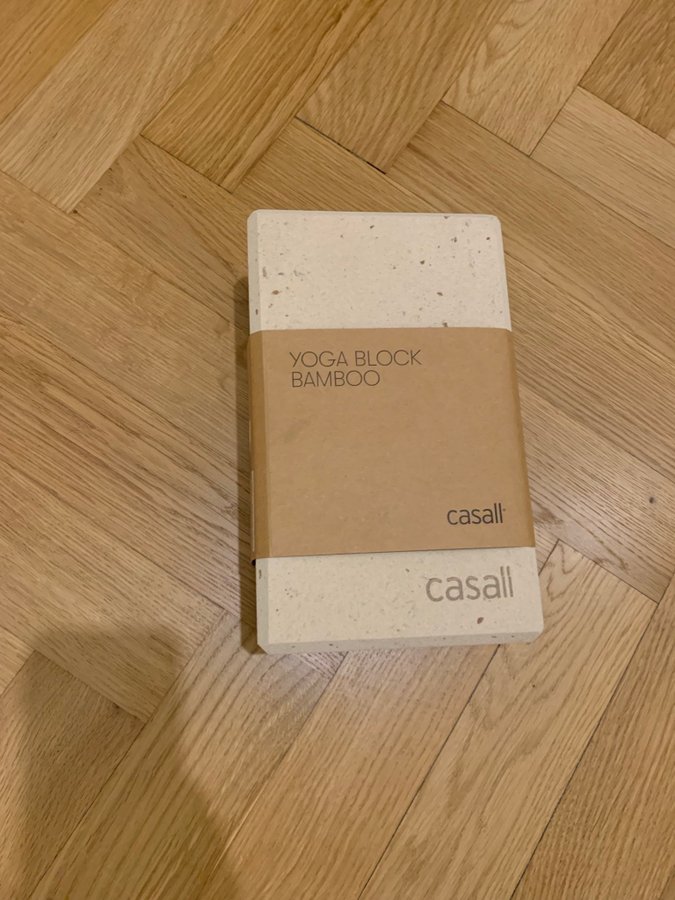 Casall Yoga Block Bamboo - Naturlig