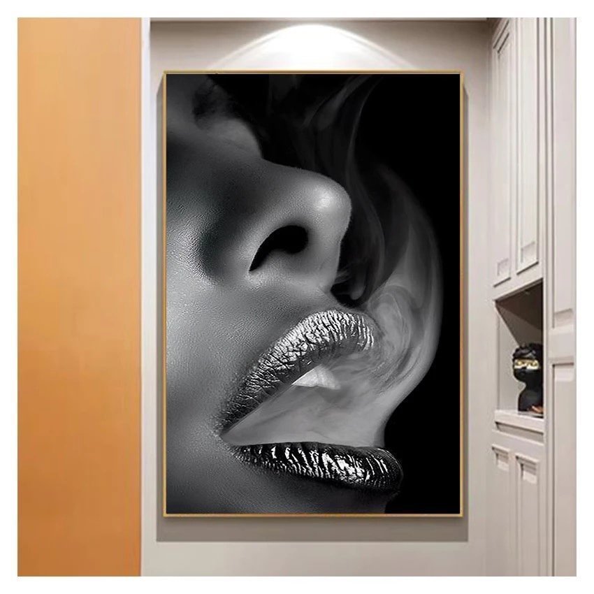 Trendig poster lips 50X75 cm. Ny!