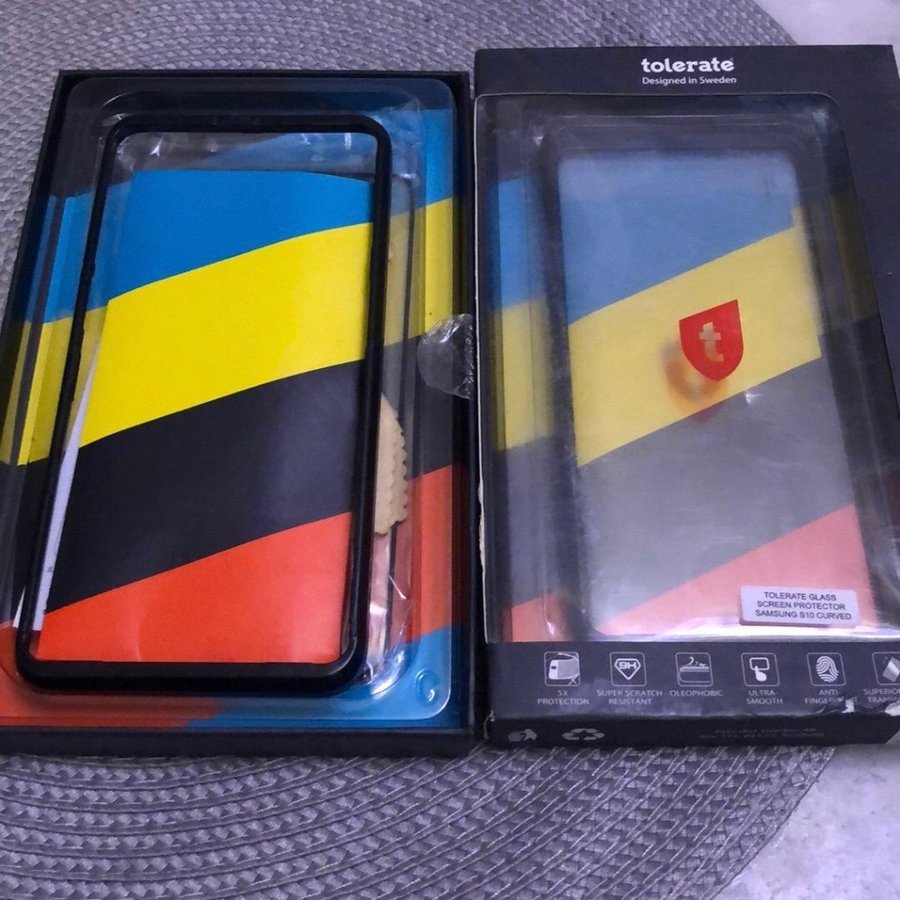 Tolerate Glass Screen Protector Samsung S10 Curved