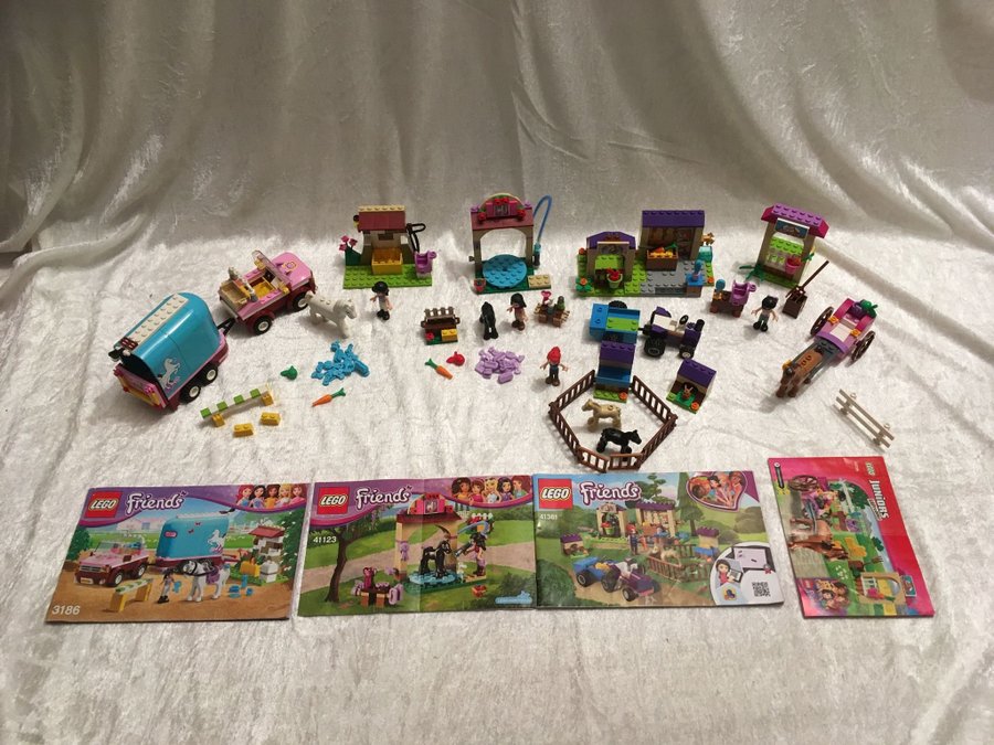 LEGO® Friends  Juniors | Häst- och föltema | 3186, 10726, 41123, 41361